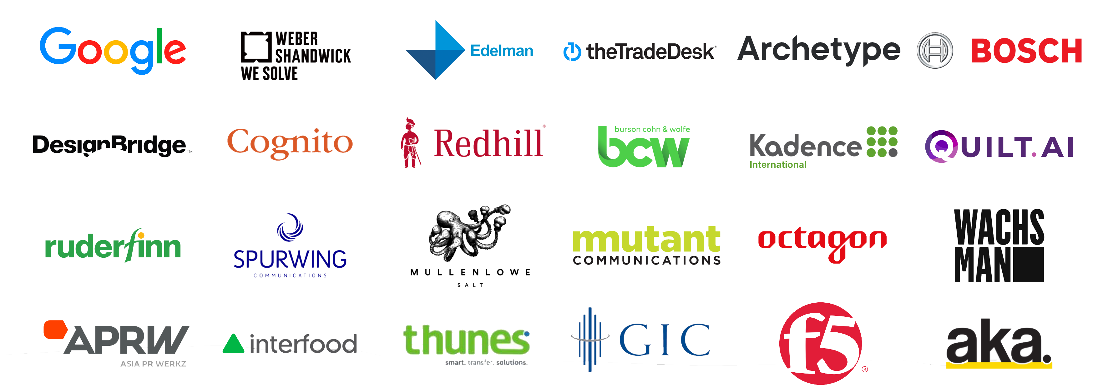 Client logos